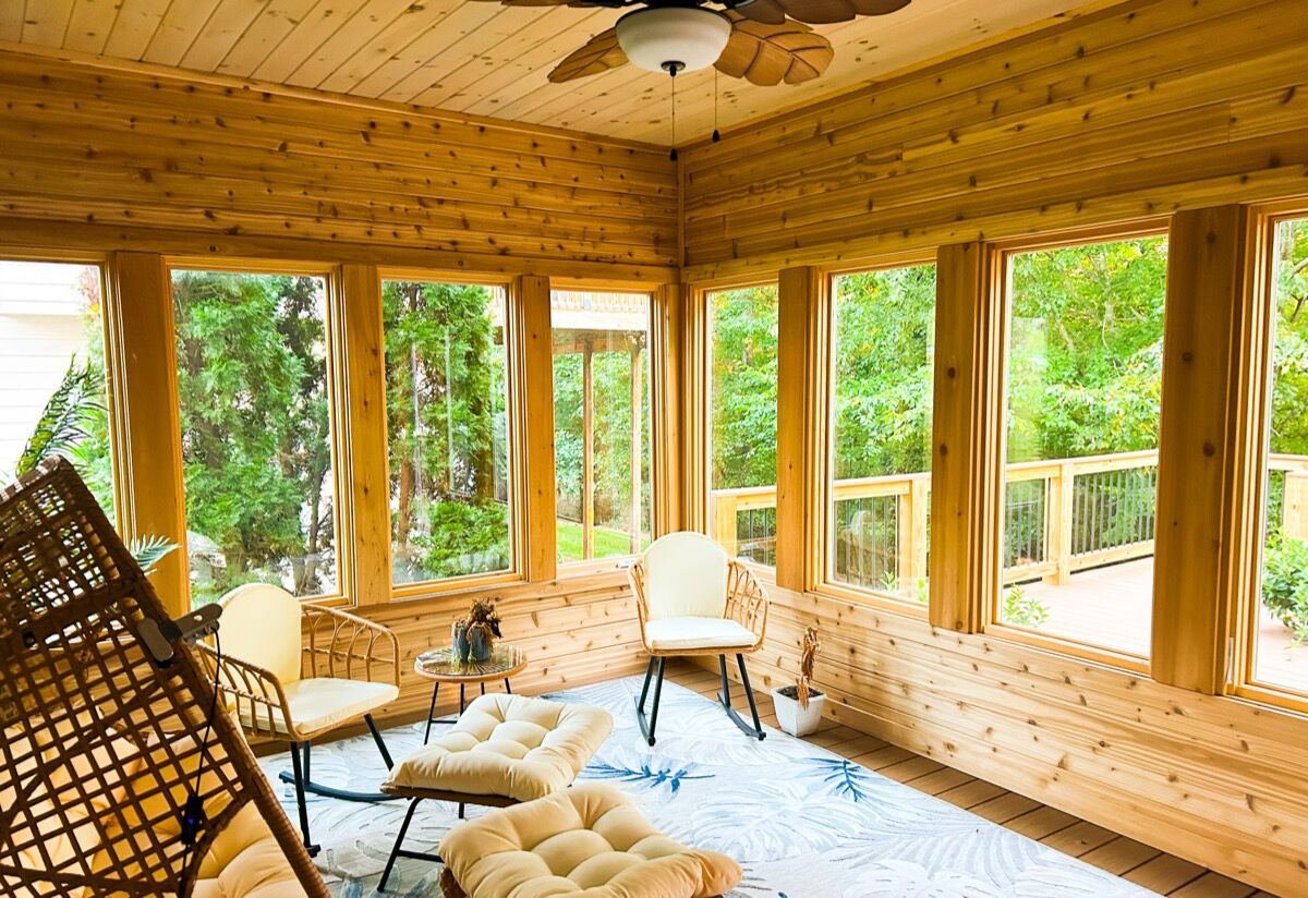 Custom 4 Season Sunroom Additions in North Atlanta project photo