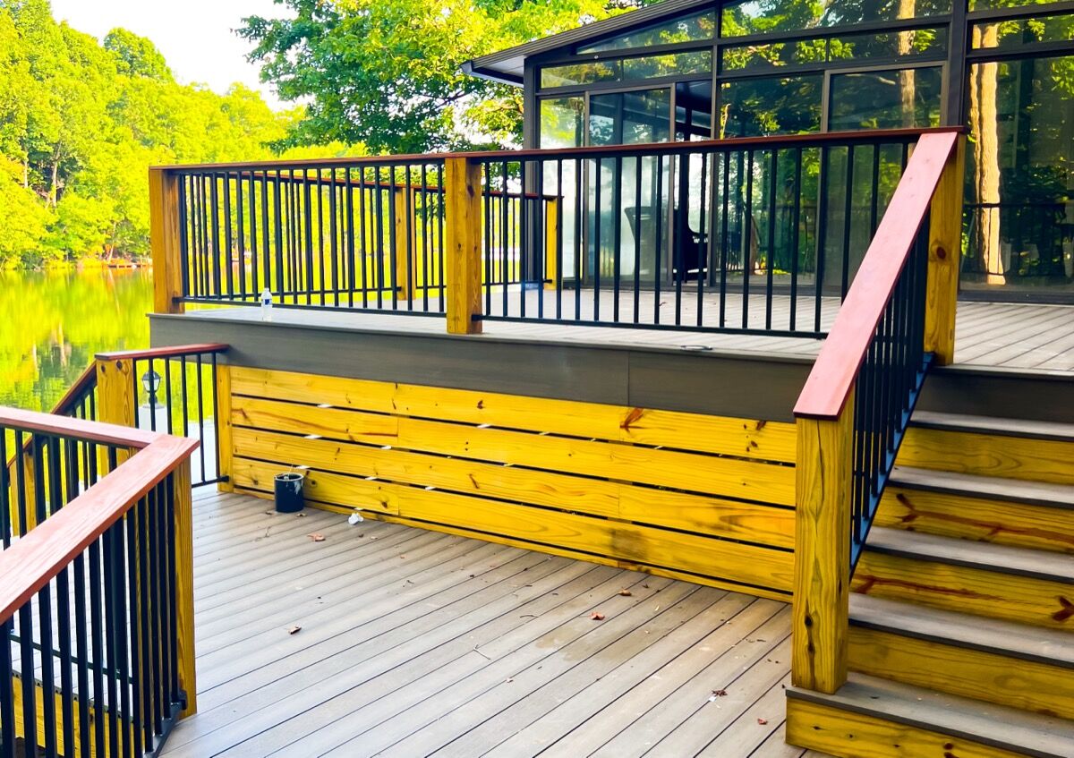 Custom Deck Builders in North Atlanta: Deckorators Certified Craftsmanship project photo